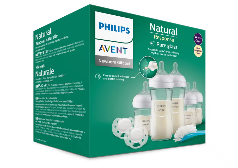 Natural 3.0 starterset 5x fles Glas - Babywinkel - 8710103990734