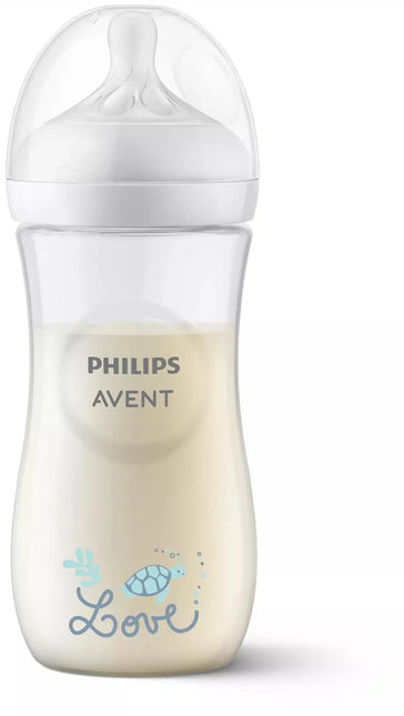 Natural 3.0 zuigfles 330 ml love - Babywinkel - 8720689033251