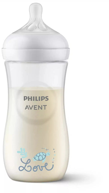 Natural 3.0 zuigfles 330 ml love - Babywinkel - 8720689033251