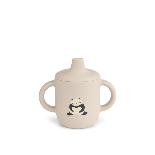 Neil Sippy Cup Panda/ Sandy koop je bij Babywinkel