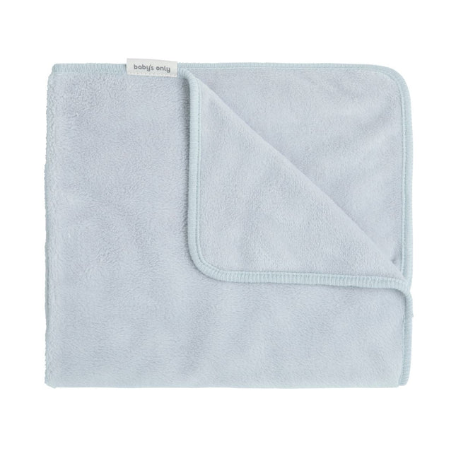 Newborn deken Cozy misty blue - 65x75 cm - Babywinkel - 8721052100969