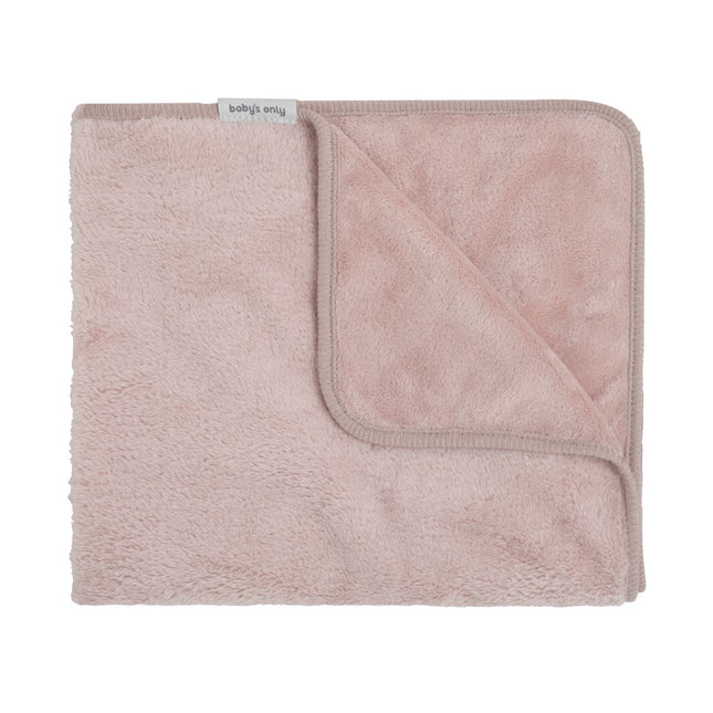 Newborn deken Cozy oud roze - 65x75 cm - Babywinkel - 8721052100907