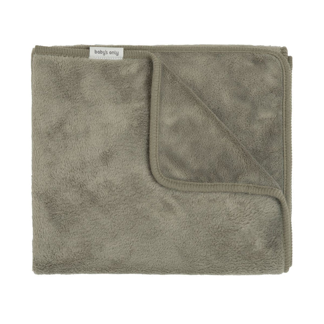 Newborn deken Cozy urban taupe - 65x75 cm - Babywinkel - 8721052100945