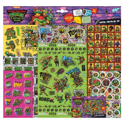 Ninja Turtle Stickers 7st - Babywinkel - 8714274961500