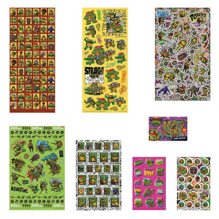 Ninja Turtle Stickers 7st - Babywinkel - 8714274961500