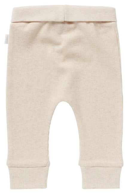 Noppies Baby Broekje Rib Naura Oatmeal Melange - Noppies - Babywinkel - 8719788541941