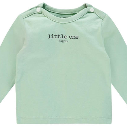 Noppies Baby Shirt Grey Mint - Noppies - Babywinkel - 8719788187156