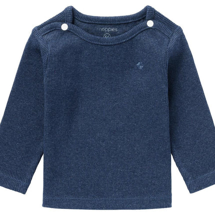Noppies Baby Shirt Natal Navy Melange - Noppies - Babywinkel - 8719788541149