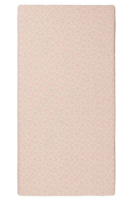 Noppies Hoeslaken Botanisch Popeline Voor Babybed Misty Rose - Noppies - Babywinkel - 8719788633639