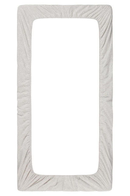 Noppies Hoeslaken Tiny Dot Popeline Voor Babybed Jet Stream - Noppies - Babywinkel - 8719788633677