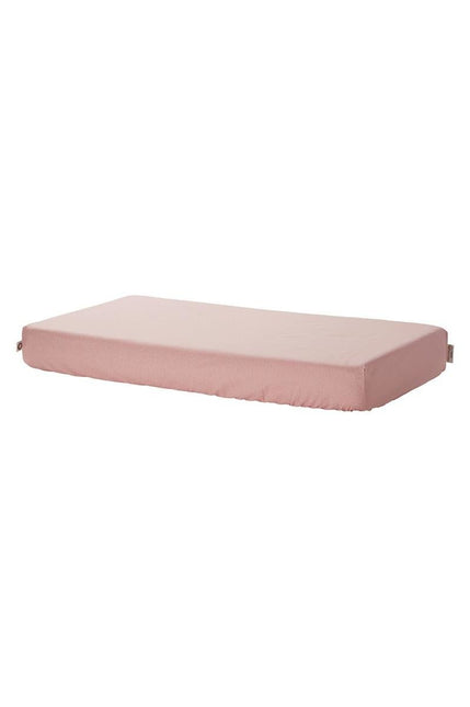 Noppies Hoeslaken Tiny Dot Popeline Voor Ledikant Misty Rose - Noppies - Babywinkel - 8719788633578