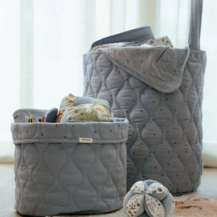 Opbergmand groot - Pure Denim Blue - Babywinkel - 8721122584675