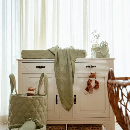 Opbergmand groot - Pure Sage - Babywinkel - 8721122584279