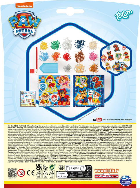 Paw Patrol Knutselset Gekleurd Diamond Painting - Babywinkel - 8714274721203