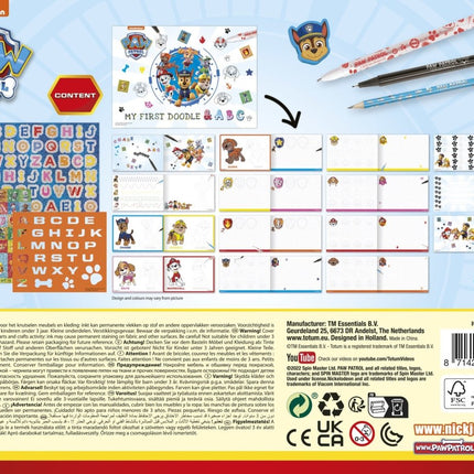 Paw Patrol Teken Set - Babywinkel - 8714274722071
