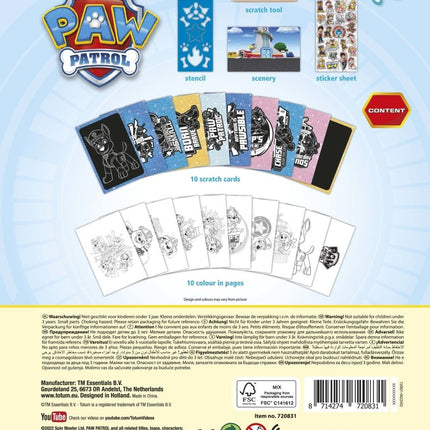 Paw Patrol Tekenboek - Babywinkel - 8714274720831