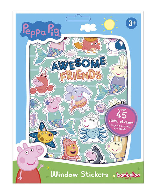 Peppa Pig Raamstickers - Babywinkel - 8714274360129