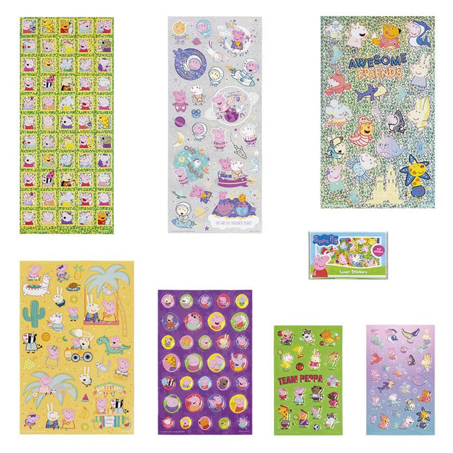 Peppa Pig Stickerset Groot - Babywinkel - 8714274360167