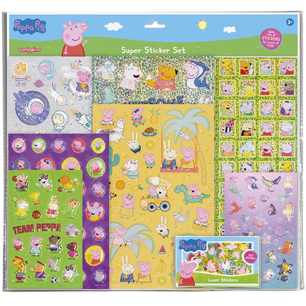 Peppa Pig Stickerset Groot - Babywinkel - 8714274360167