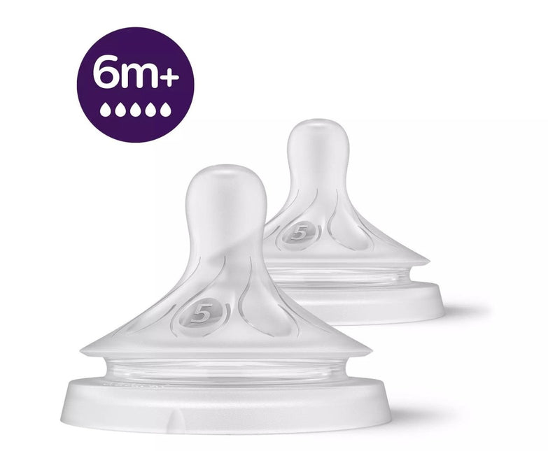 Philips Avent Flesspeen 6+Mnd 2st - Philips Avent - Babywinkel - 8710103985167
