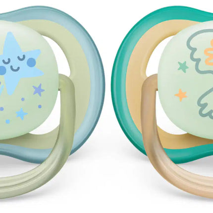 Philips Avent Fopspeen +0 Maanden Air Night Mix - Philips Avent - Babywinkel - 8720689012997