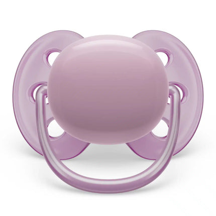 Philips Avent Fopspeen +6 Maanden Soft Grijs/Oranje - Philips Avent - Babywinkel - 8720689012799