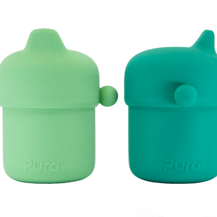 Pura Drinkbeker My - My™ Siliconen Mint En Moss 150Ml 2St - Pura - Babywinkel - 858312007930