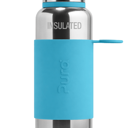 Pura Drinkfles Blauw 650ml koop je bij Babywinkel