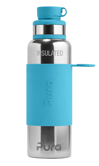 Pura Drinkfles Blauw 650ml koop je bij Babywinkel
