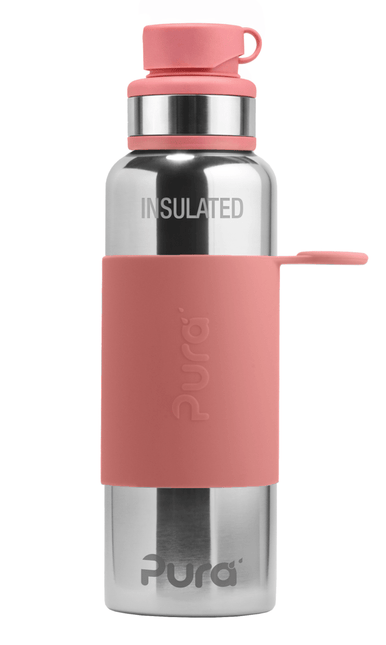 Pura Drinkfles Roze 650ml koop je bij Babywinkel