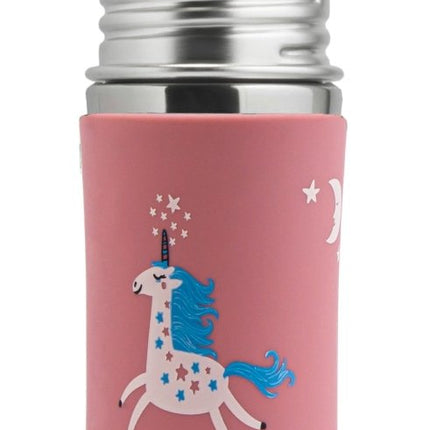 Pura Drinkfles Rvs 325 Ml + Silicone Tuitspeen + Silicone Reisdop + Unicorn Sleeve - Pura - Babywinkel - 850038571221