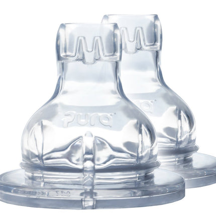 Pura Flesvoeding Accessoire Silicone Tuit 2st - Pura - Babywinkel - 897261002603