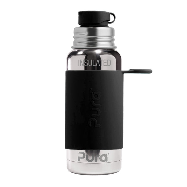 Pura thermos sportfles RVS 475 ml Zwart koop je bij Babywinkel
