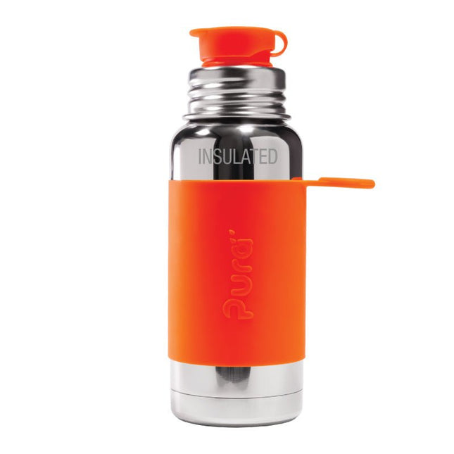 Pura Thermosfles Rvs 475Ml Set Oranje 3 delig - Pura - Babywinkel - 858312007190