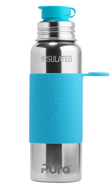 Pura Thermosfles Rvs 650Ml Set Aqua 3 delig - Pura - Babywinkel - 853766006232