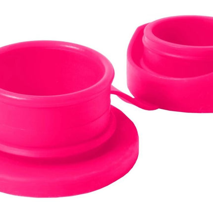 Pura Waterfles Rvs 850Ml Set Pink Swirl 3 delig - Pura - Babywinkel - 853766006621