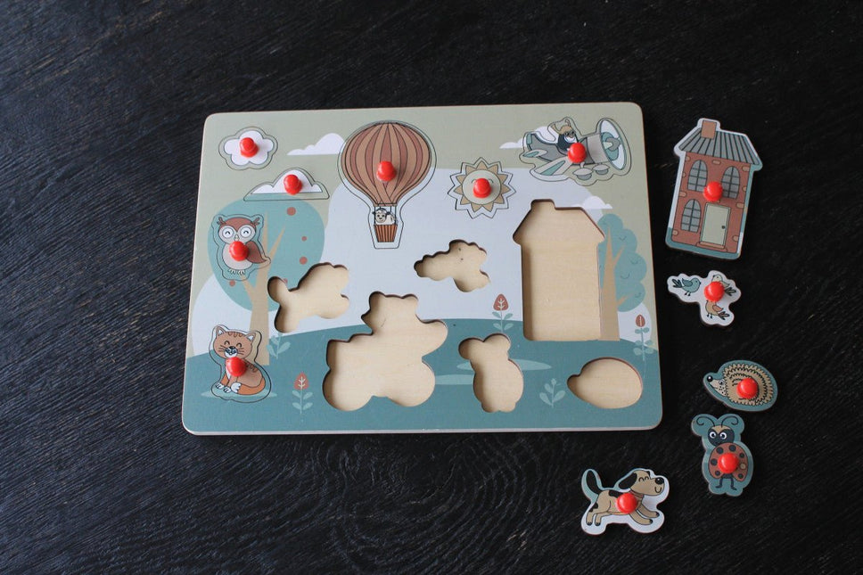 Puzzle 30x22 garden - Babywinkel - 8714218729661