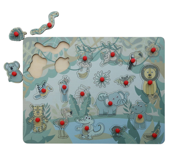 Puzzle 40x30 jungle - Babywinkel - 8714218729678