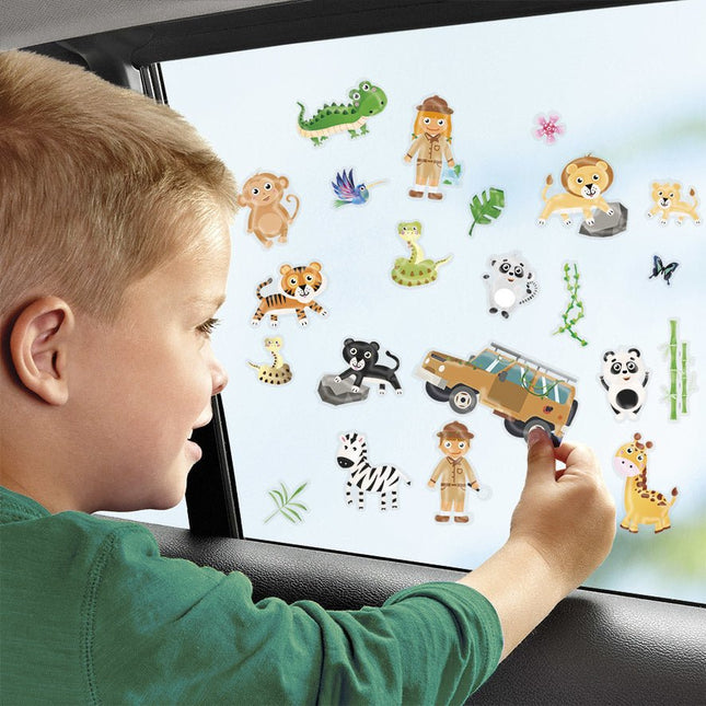 Raamstickers Jungle Dieren - Babywinkel - 8714274025738