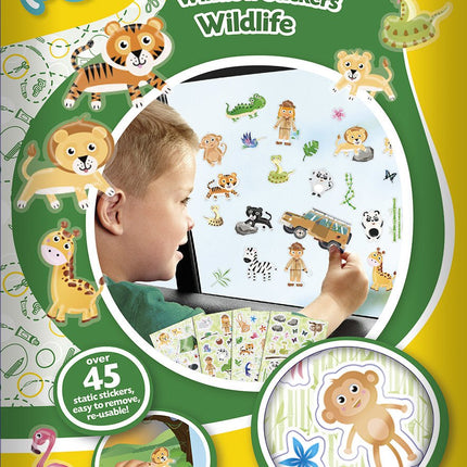 Raamstickers Jungle Dieren - Babywinkel - 8714274025738