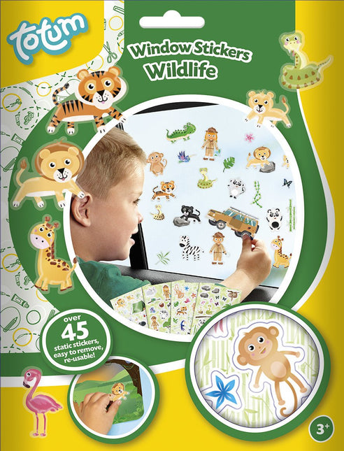 Raamstickers Jungle Dieren - Babywinkel - 8714274025738