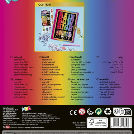 Rainbow High Diamond Painting - Babywinkel - 8714274620438