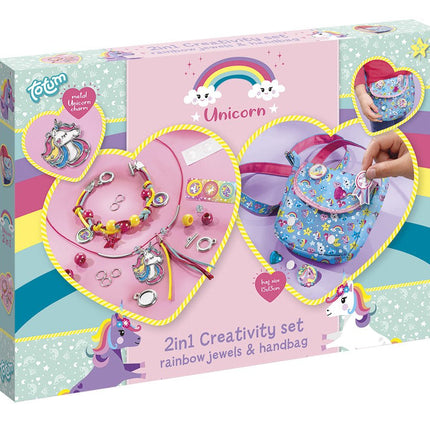 Regenboog Unicorn 2 - In 1 Knutselset - Babywinkel - 8714274071360