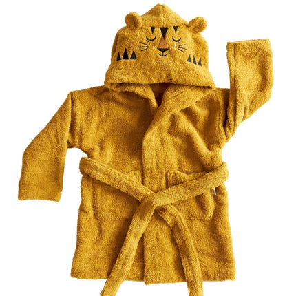 Roommate Badjas Baby Tijger Ochre - Roommate - Babywinkel - 5713137004890