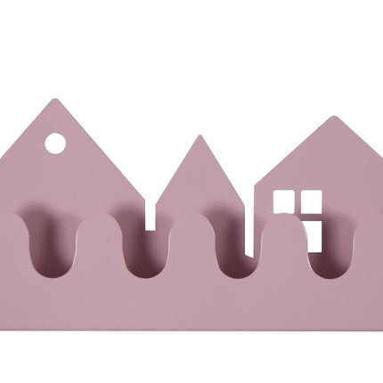 Roommate Kapstok Huizen Violet - Roommate - Babywinkel - 5713137001394