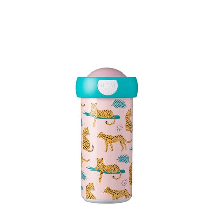 Schoolbeker Campus 300ml Leopard - Babywinkel - 8720294000129