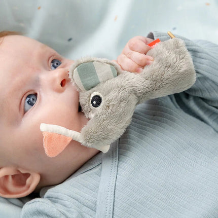 Sensory Rammelaar Spiegel set Celebration Colour mix koop je bij Babywinkel