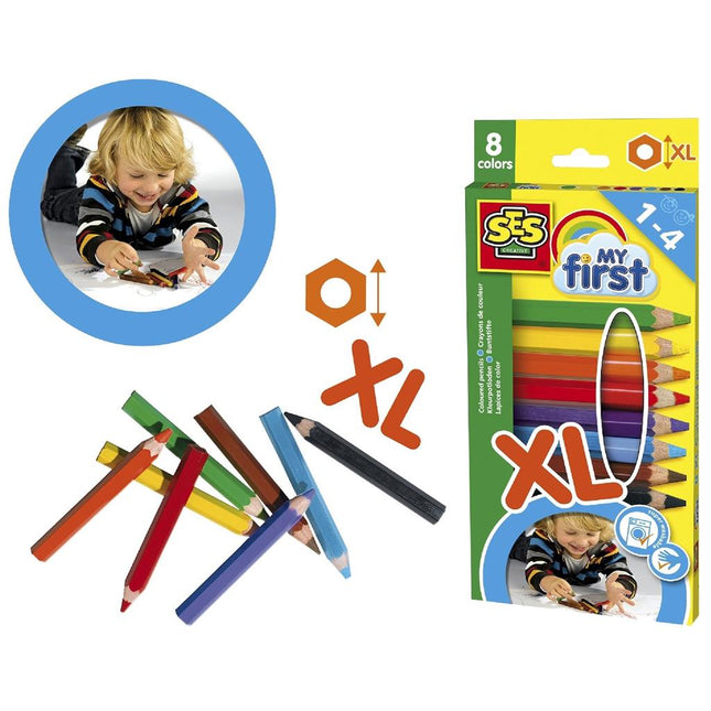 Ses 14416 My First Kleurpotloden - Babywinkel - 8710341144166