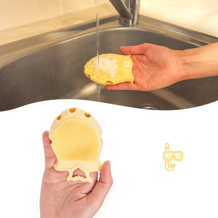 Silicone massage handwasje - Babywinkel - 3661276189256