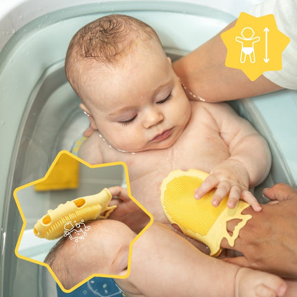 Silicone massage handwasje - Babywinkel - 3661276189256